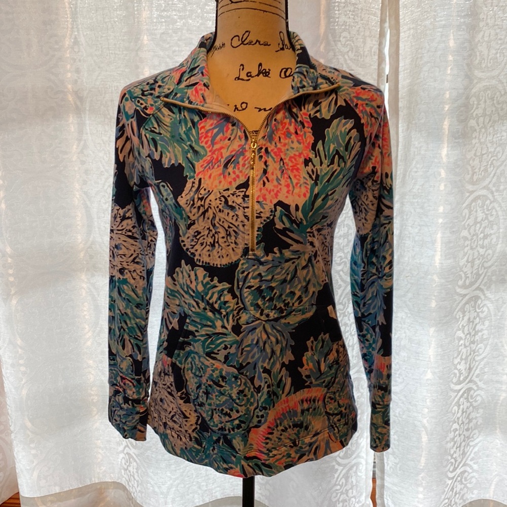 Xs 3/4 zip Lilly Pulitzer sweatshirt
